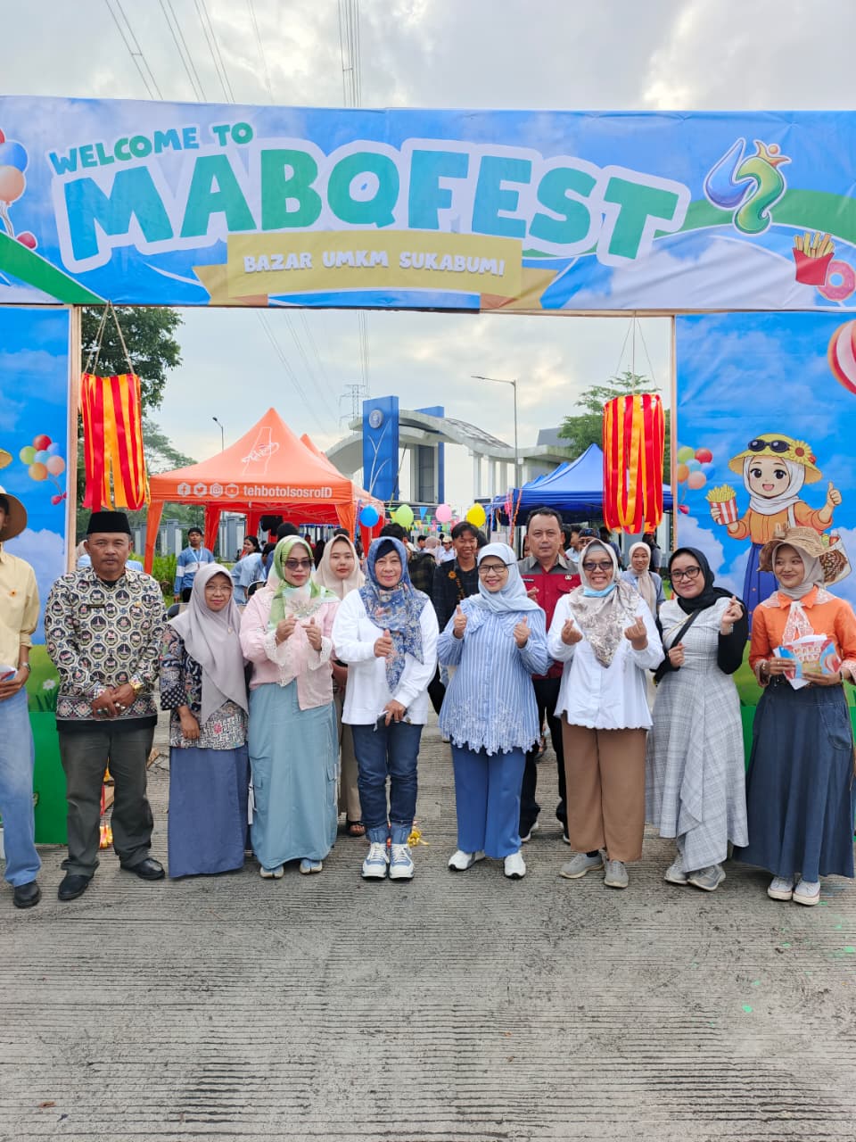 Diskumindag Sukabumi terus mendorong lahirnya generasi wirausaha muda melalui MABQ Fest 2026 IPB Sukabumi